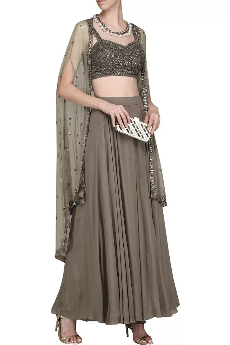 Brown-Bustier-Brown-Sharara-&-Cape-Big