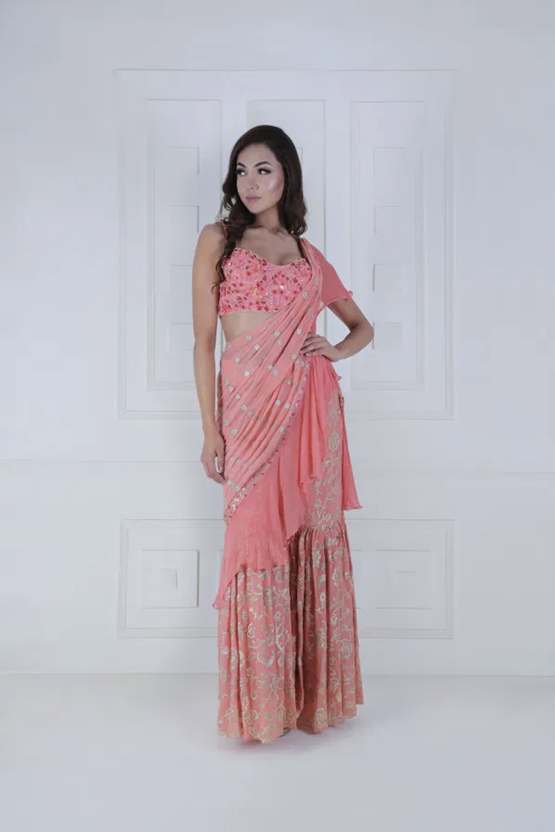 Ruffle-Palla,-Sharara-Saree-with-concept-embroidered-Blouse-Big