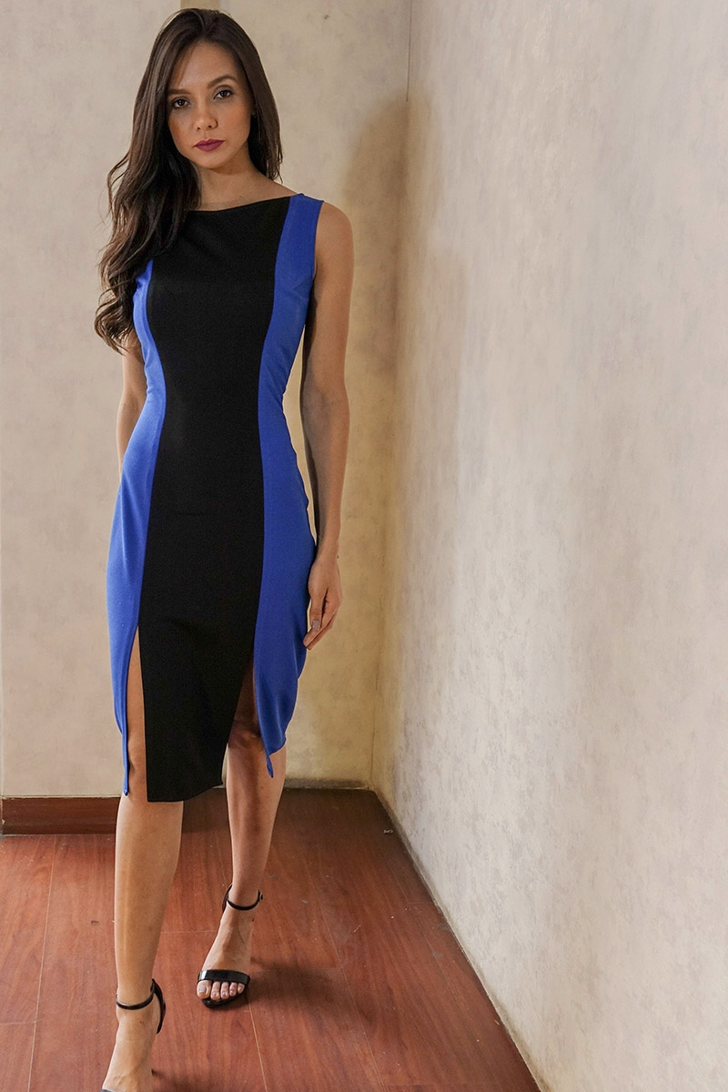 color-block-wiggle-dress-with-slits-big