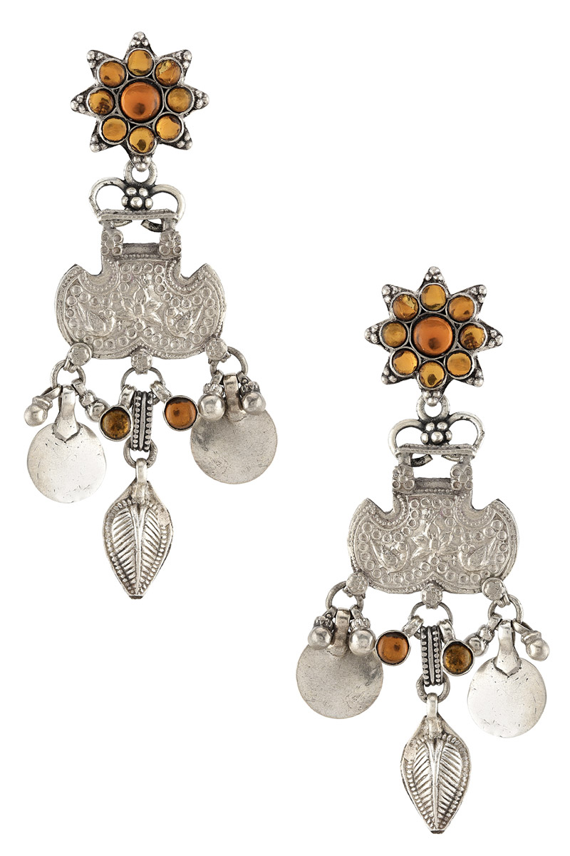 Silver-Charms-Floral-Dhani-Earrings-big